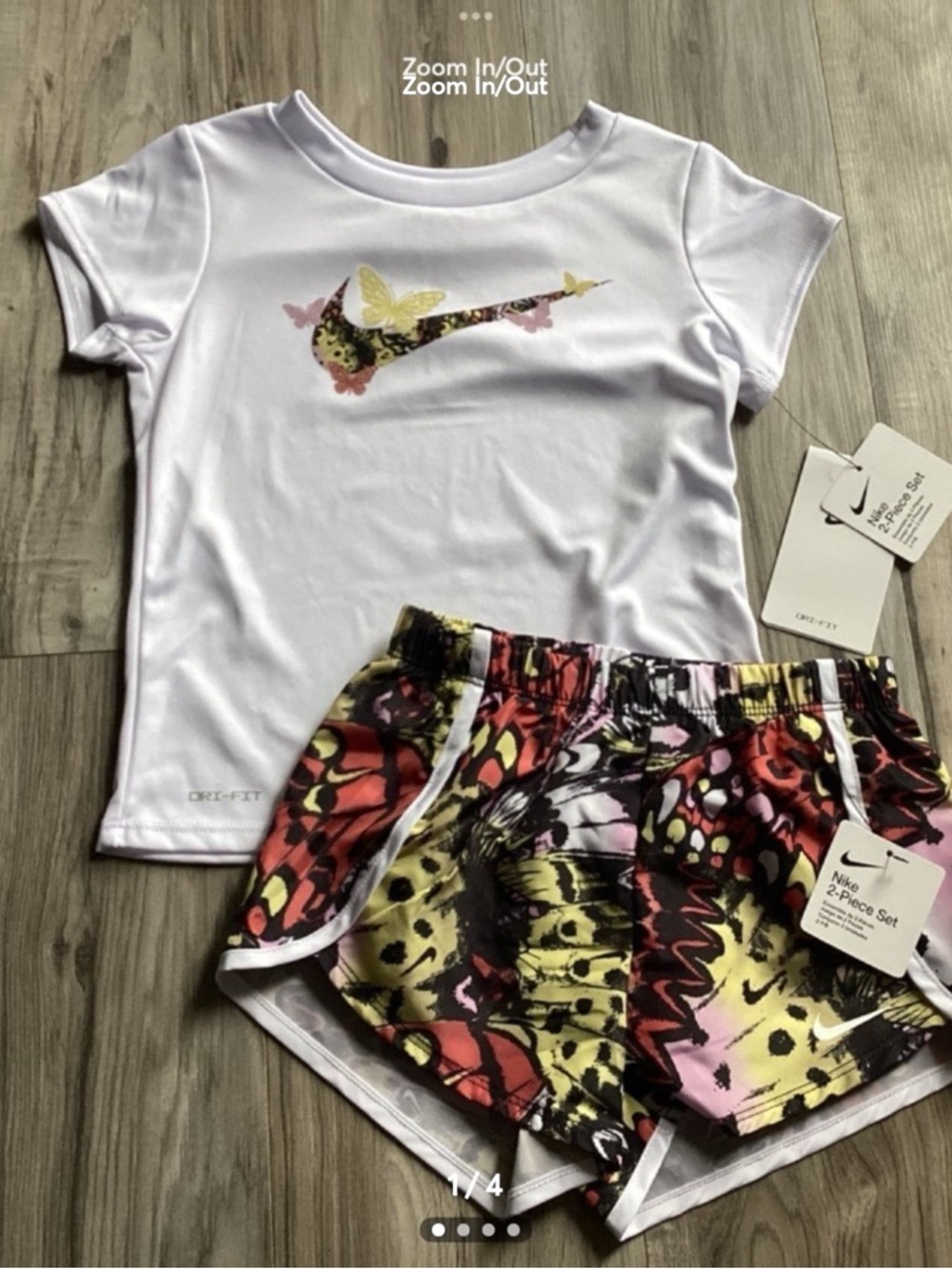 Nike DRIFIT toddler Girl Shorts set size 2T(NWT) ~PRICE FIRM, NO OFFERS~